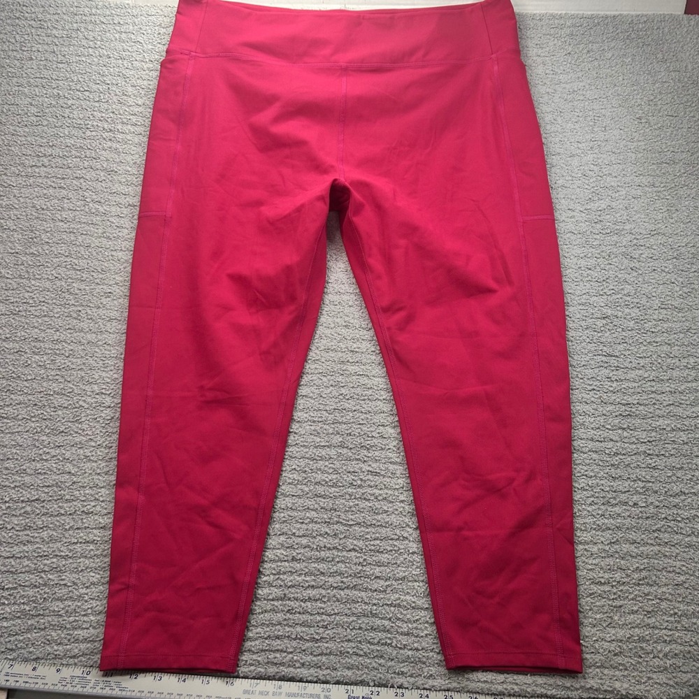 Girlfriend Collective Pocket Leggings High Rise Pink 4XL Plus Size Active Yoga